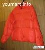 куртка женская пуховая красная женский красный пуховик США размер XL на этикетке 48 - 50