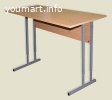 Кровати металлические, парты, столы для кабинетов, школ