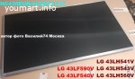 матрица для LG 43LH560V - LG 43LF590V